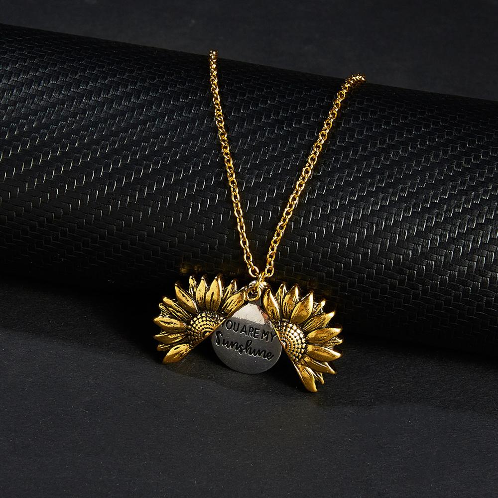 Sunshine Sunflower Necklace