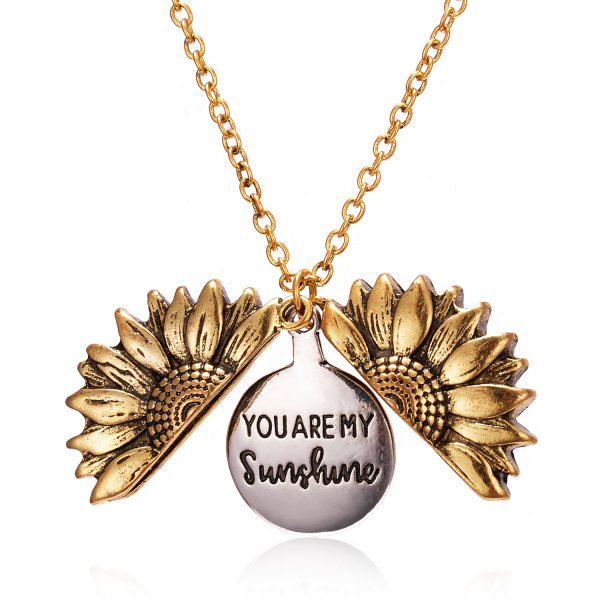 Sunshine Sunflower Necklace
