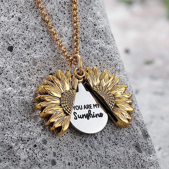 Sunshine Sunflower Necklace