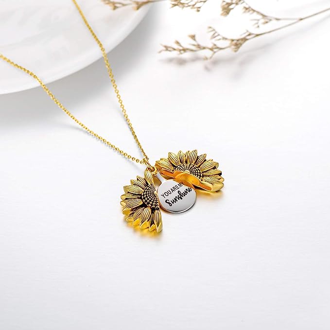 Sunshine Sunflower Necklace