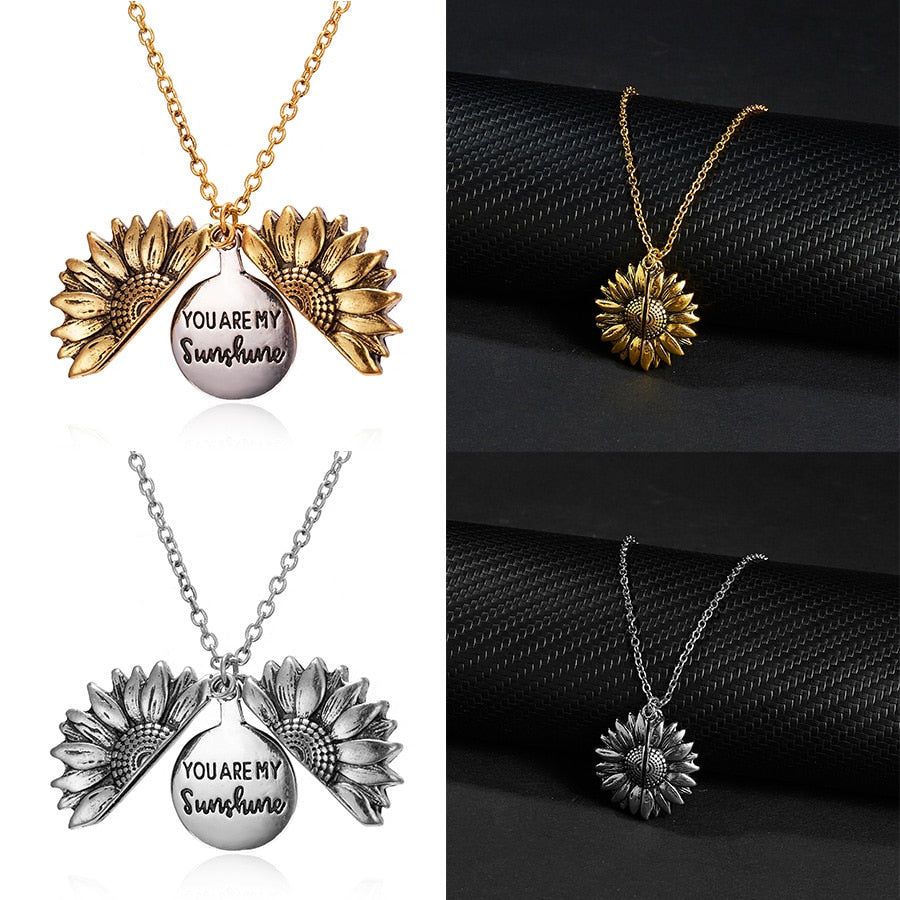 Sunshine Sunflower Necklace