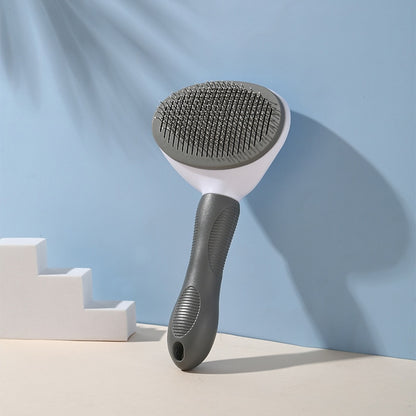 Pamper Pet Pro: Self-Cleaning Pet Grooming Brush