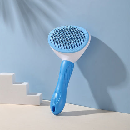 Pamper Pet Pro: Self-Cleaning Pet Grooming Brush