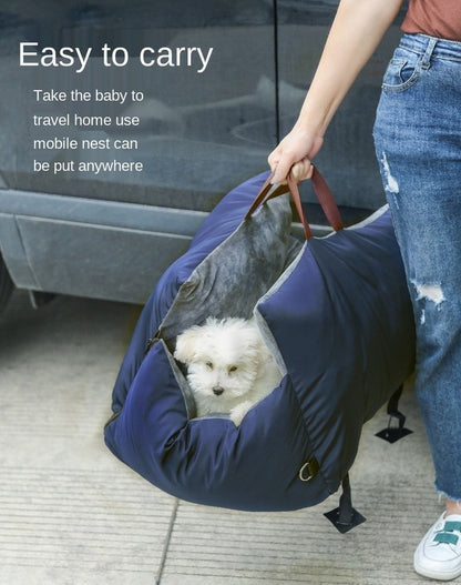 "Ride 'n' Rest" Dog Car Seat