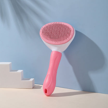 Pamper Pet Pro: Self-Cleaning Pet Grooming Brush