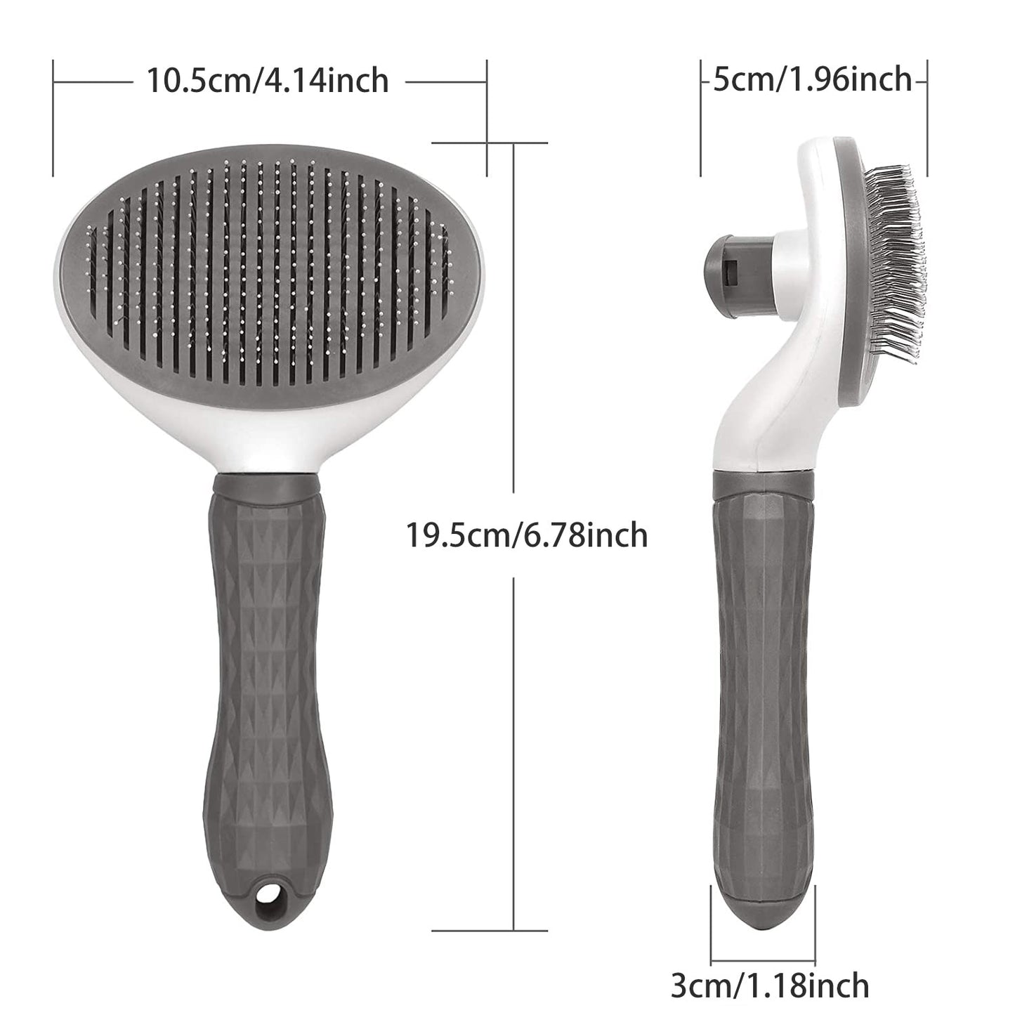 Pamper Pet Pro: Self-Cleaning Pet Grooming Brush