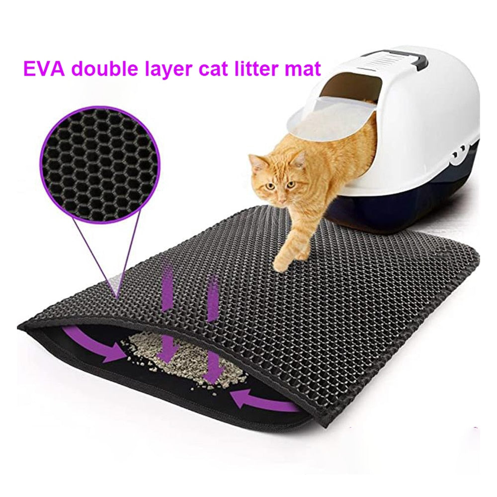 "Feline Tidy Mat" Cat Litter Mat